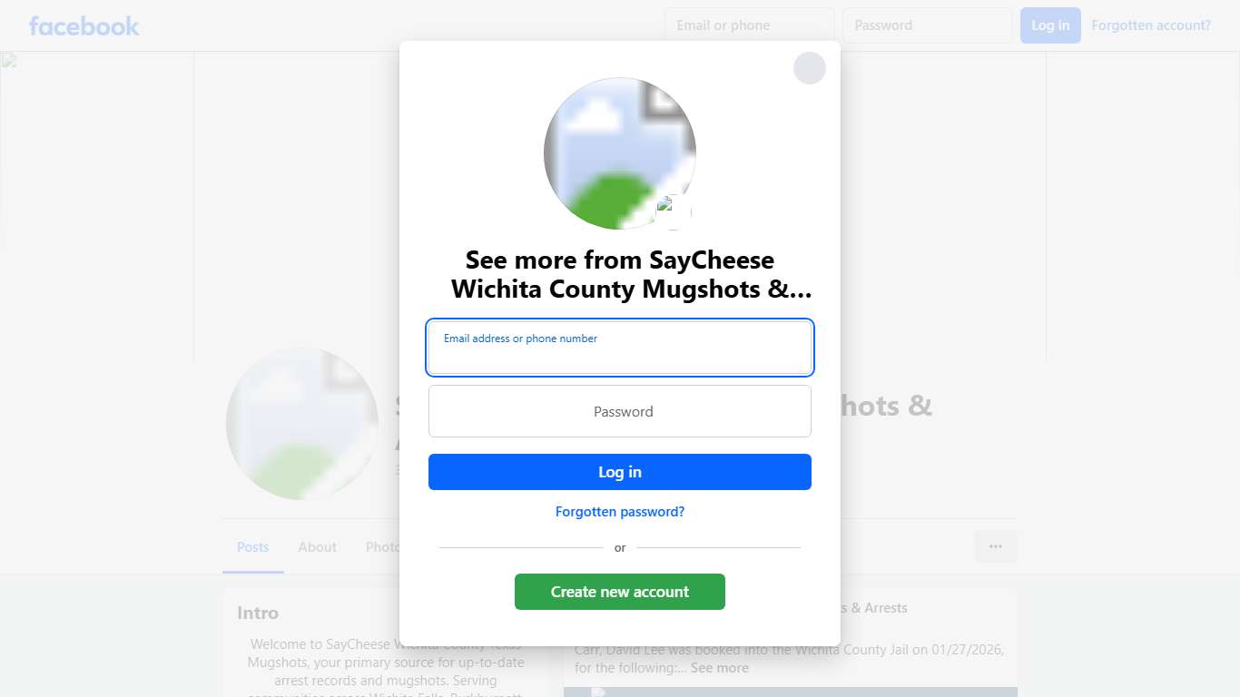 SayCheese Wichita County Mugshots & Arrests Wichita Falls TX Facebook